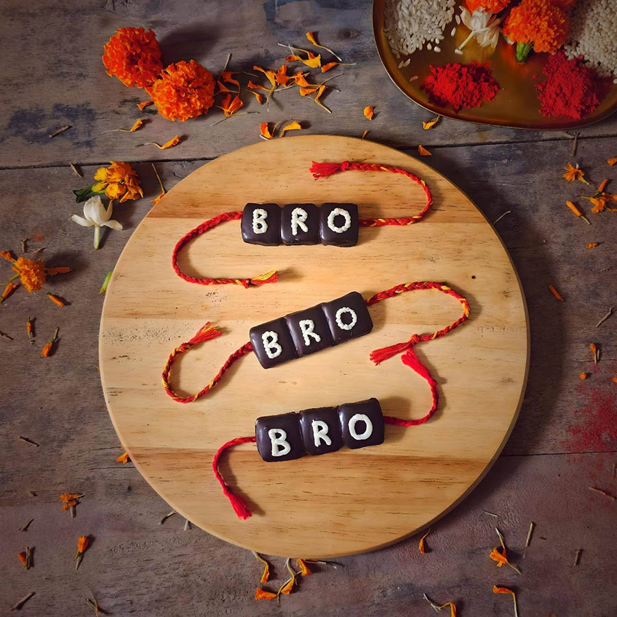 Cake Truffle - BRO Rakhi Truffles Box